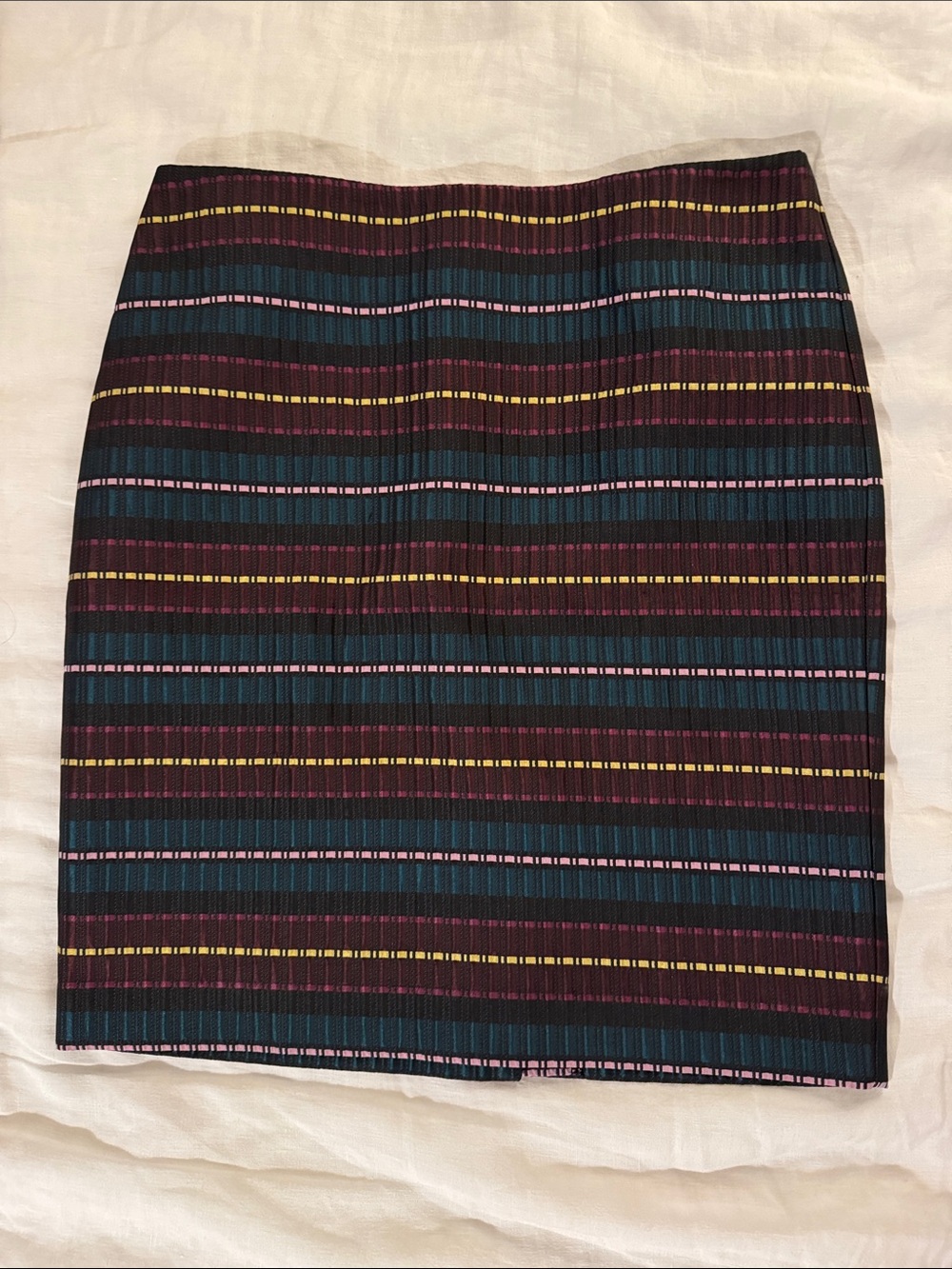 Ann Taylor factory Striped Multicolor Pencil Skirt - Women